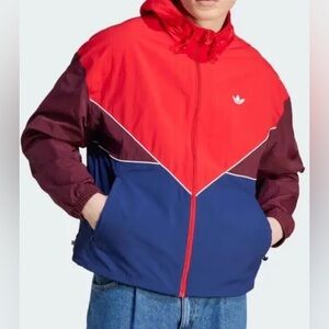 NWT Adidas Originals Adicolor Mens Windbreaker - Small